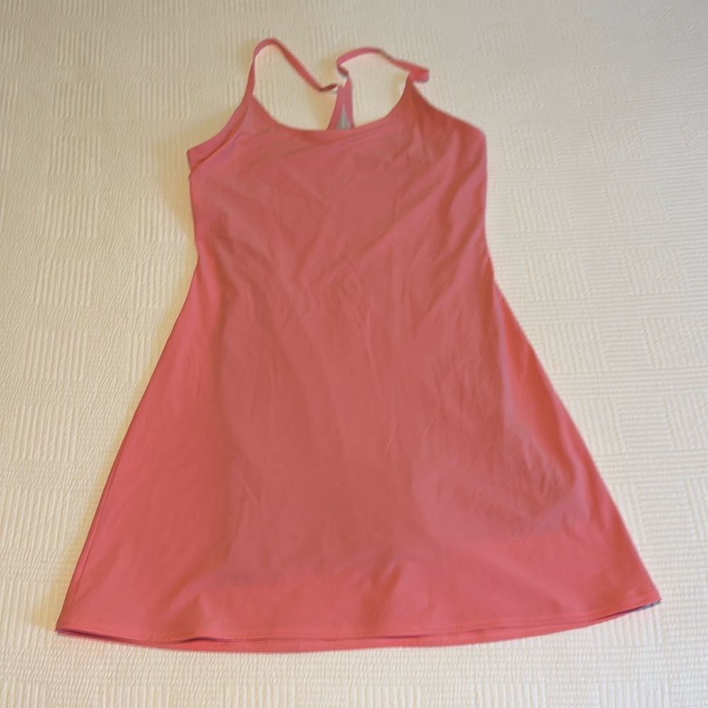 NEW New without tag  Outdoor Voices Blossom Exercise Dress light Pink Size S